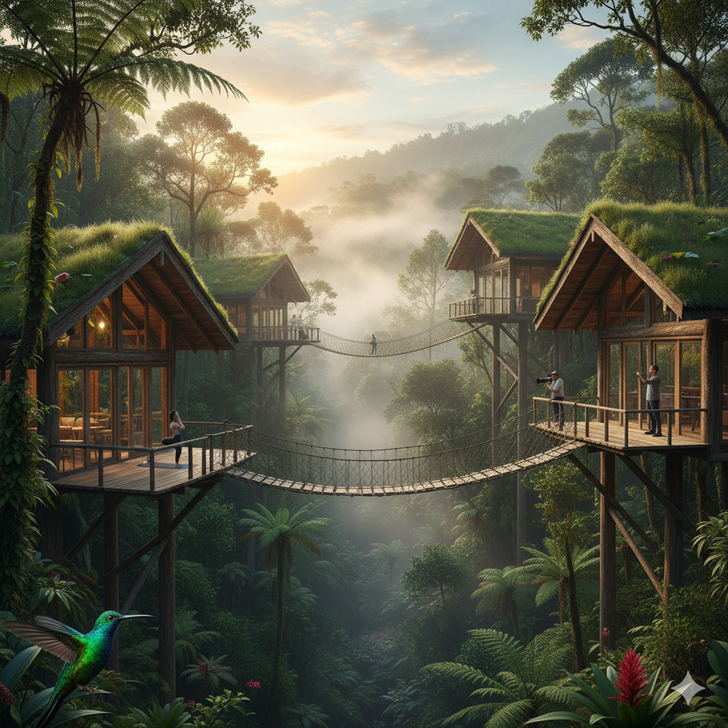 Costa Rica: Eco-Lodge in Cloud Forest