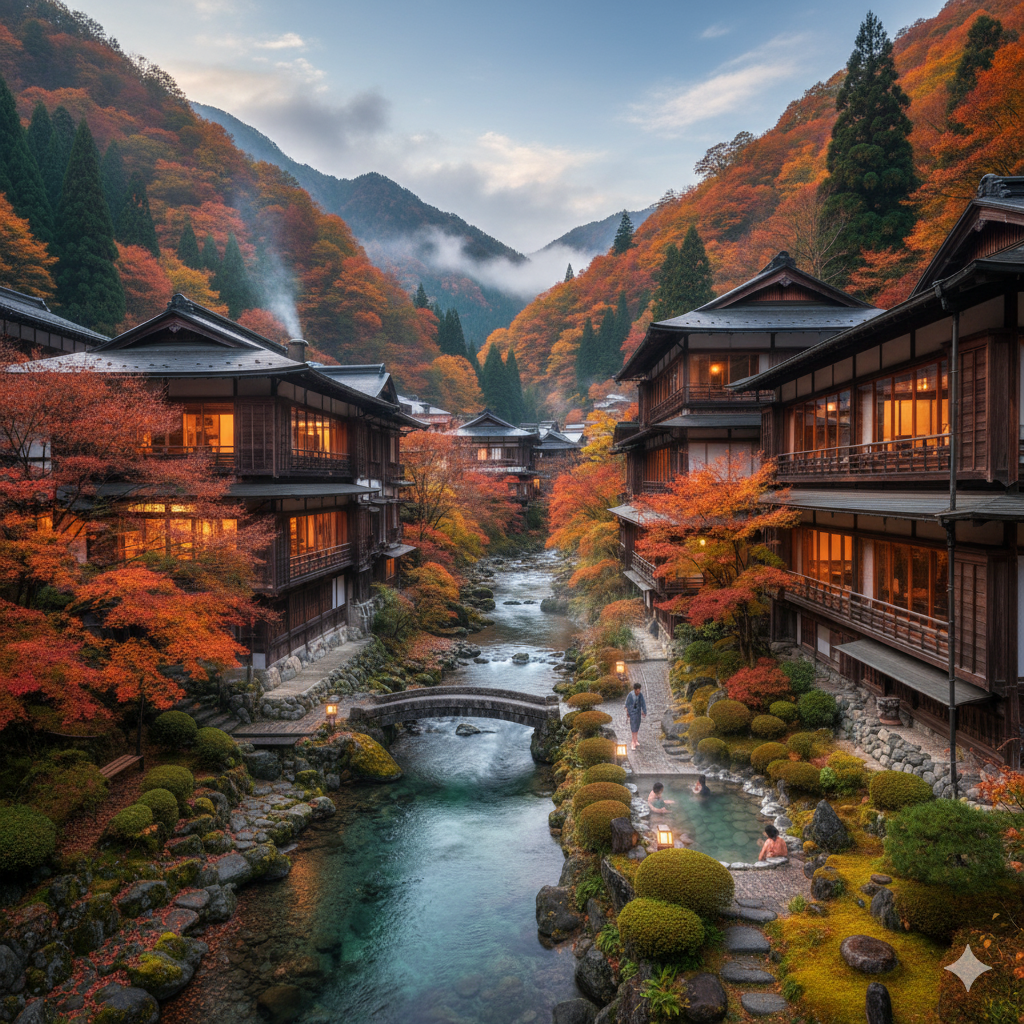 Japan: Ryokan in Mountain Village