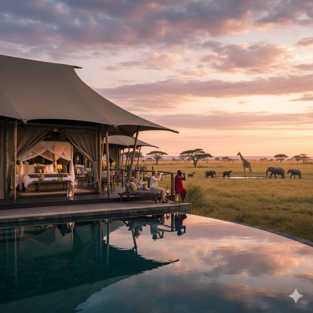 Kenya: Luxury Safari Lodge