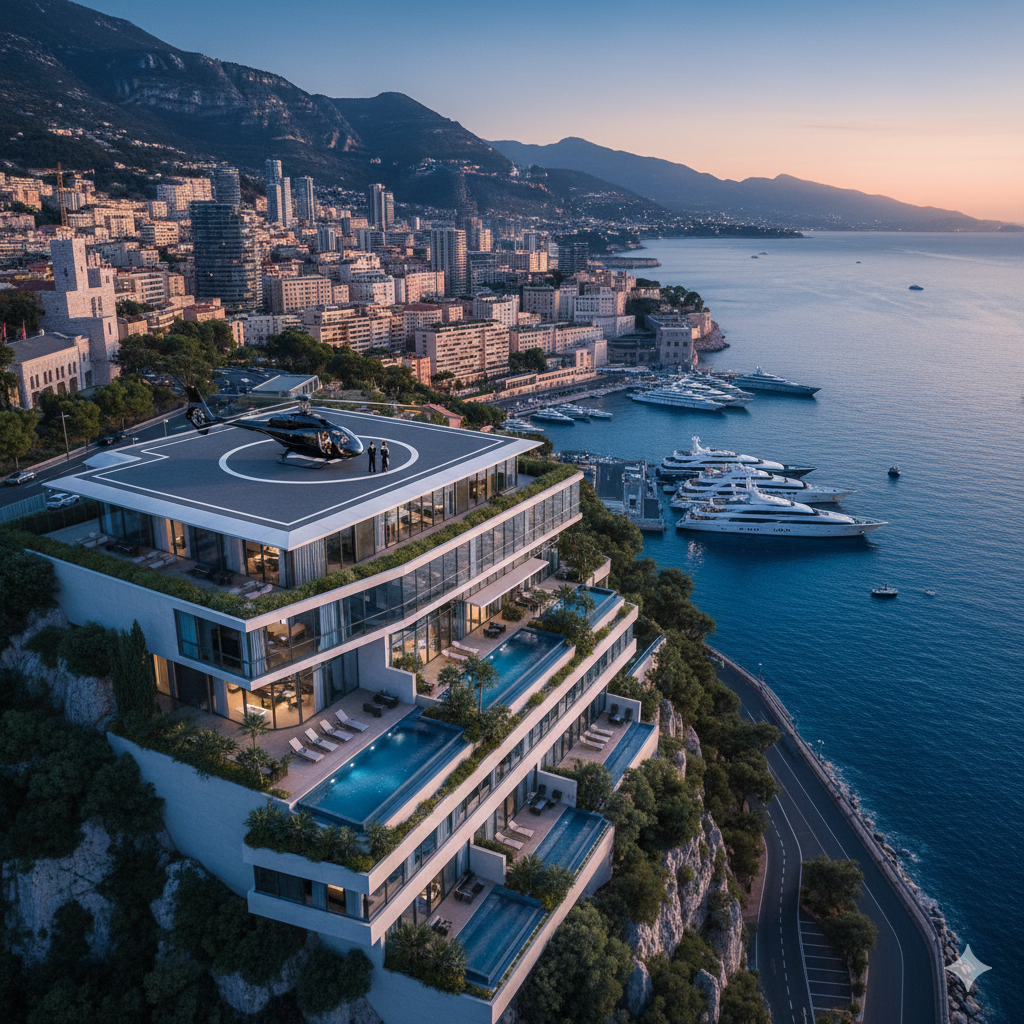 Monaco: Heliport Hotel