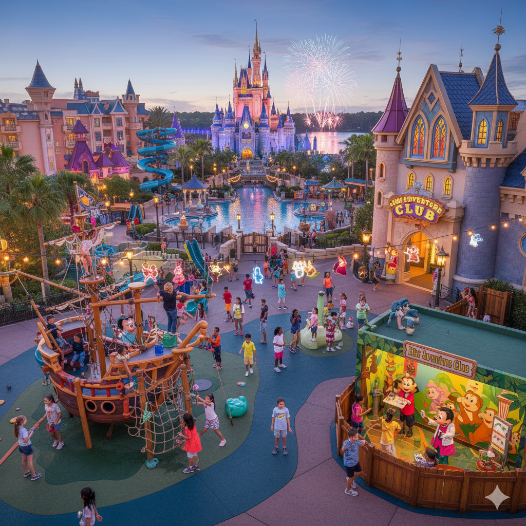 Orlando: Disney Resort with Kid Clubs