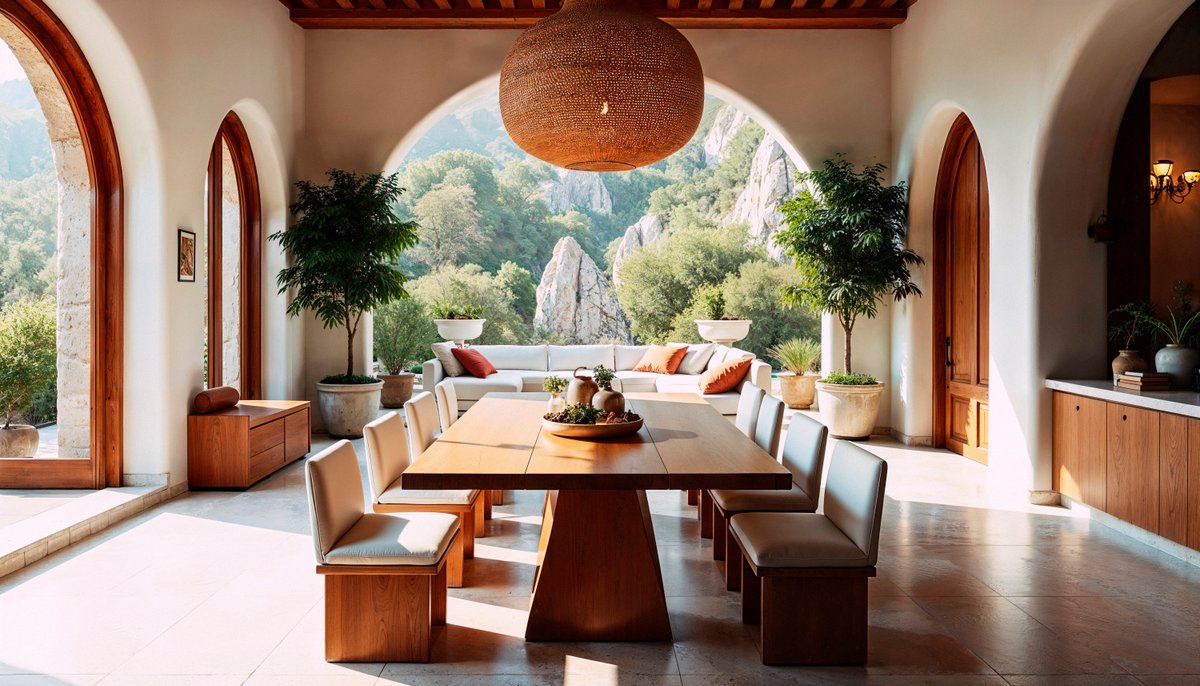 Tuscany: Sprawling Villa with Long Table